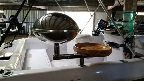 Imagem 4 de 5 de Churrasqueira Para Costado 40cm Diâmetro Em Inox 304