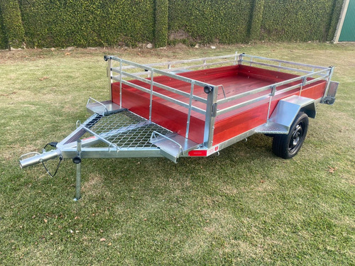 Carretinha Carga E Quadriciclo Com Duas Rampas