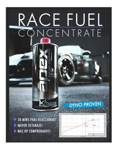 Imagen 3 de 4 de Apex Octane Booster 8r Aditivo Aumentador De Octanaje
