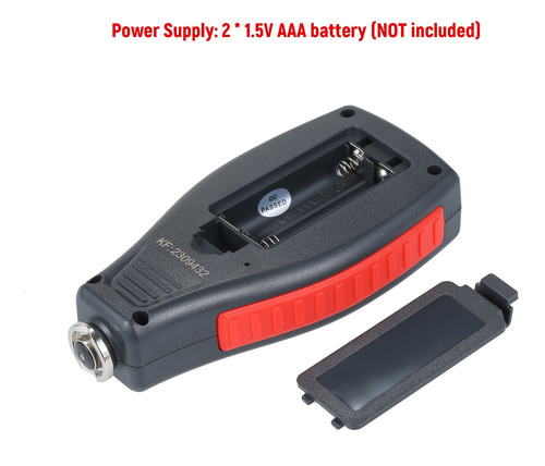 Imagen 4 de 8 de Medidor De Espesor De Pintura Benetech Gt235 Lcd
