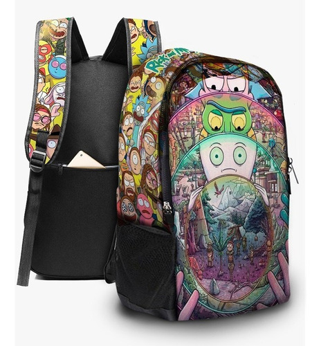 Morral / Maleta / Mochila Rick And Morty