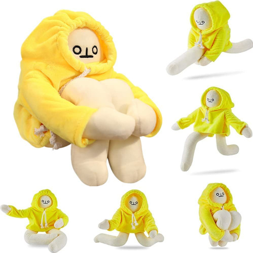 Muñeca De Banana Man, Juguete De Peluche Kawaii De 16 Pulga