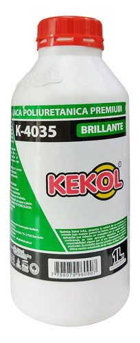 Kekol K-4035 Hidro Laca Poliuretanica Brillante 1 Lts