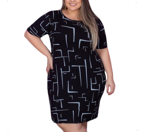 Vestido Plus Size Tamanho Grande Promoção Queima De Estoque