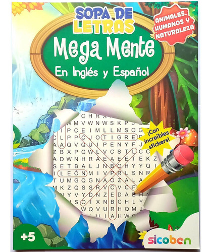 Sopa De Letras Animales  Mega Mente