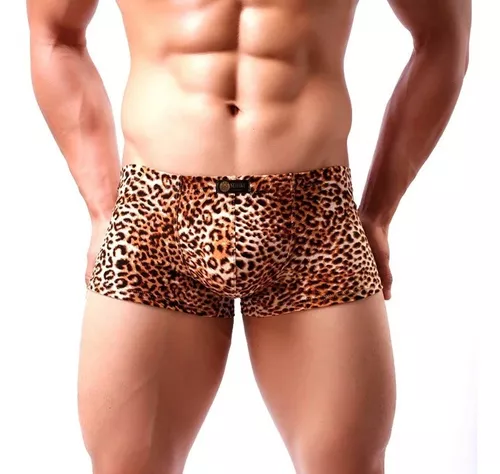 Ropa Interior Hombre Sexy Boxer Leopardo | Cuotas sin interés