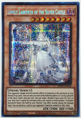 Lovely Labrynth Of The Silver Castle Mp23 Yugioh Tcg