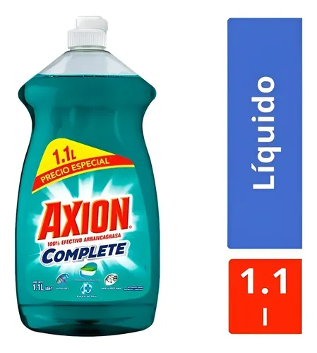 Lavatrastes Axion Complete Plasticos 1.1 Lt | MercadoLibre