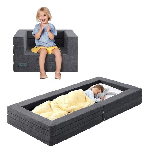 Cama De Viaje 3 En 1 Para Niños Weeguuru - Sofá Y Tumbona