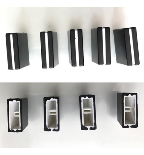 Lichifit 5pcs Fader Cap Fader Slider Pielas De Repuesto De P