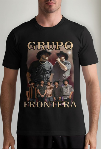 Playera Grupo Frontera Camiseta Beat Fronterizo Único