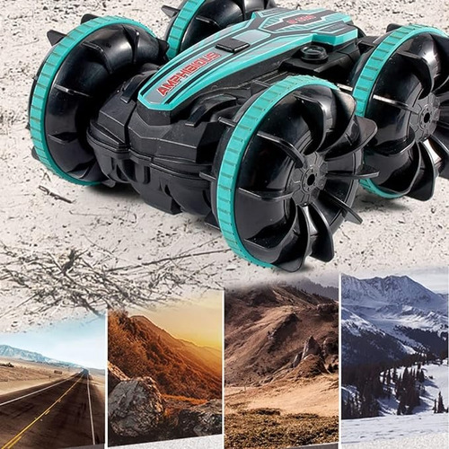 Stunt Car 360 Auto De Acrobacias Anfibio A Control Remoto