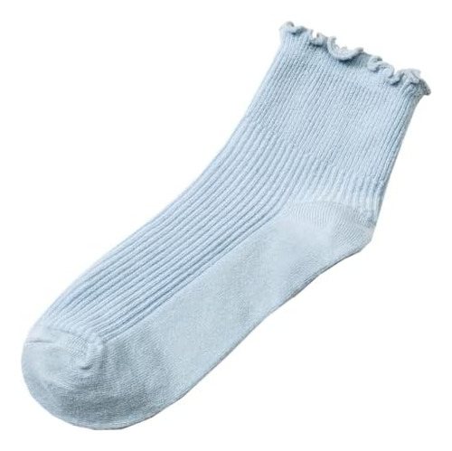 Calcetines Tobilleros Para Mujer Calcetines Con Volantes Cal
