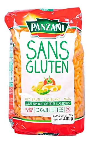 Pasta Panzani Coquillettes sin Gluten 400g