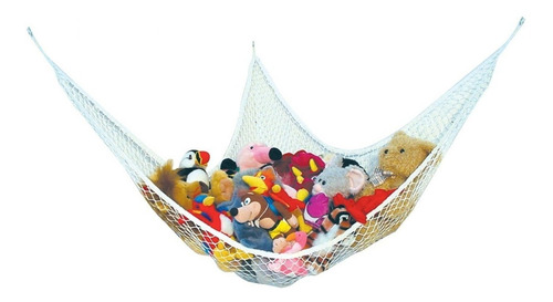 Imagen 4 de 5 de 1pcs Niños Juguete Hamaca Red Organizador Peluches Colgantes