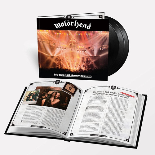 Motorhead No Sleep 'til Hammersmith Lp Novo Importado Versão do álbum Estandar