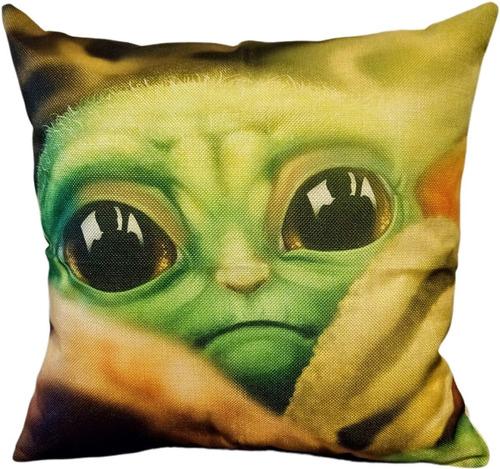 Star Wars Cojín Almohada Felpa 45x45 Cm Grogu Baby Yoda