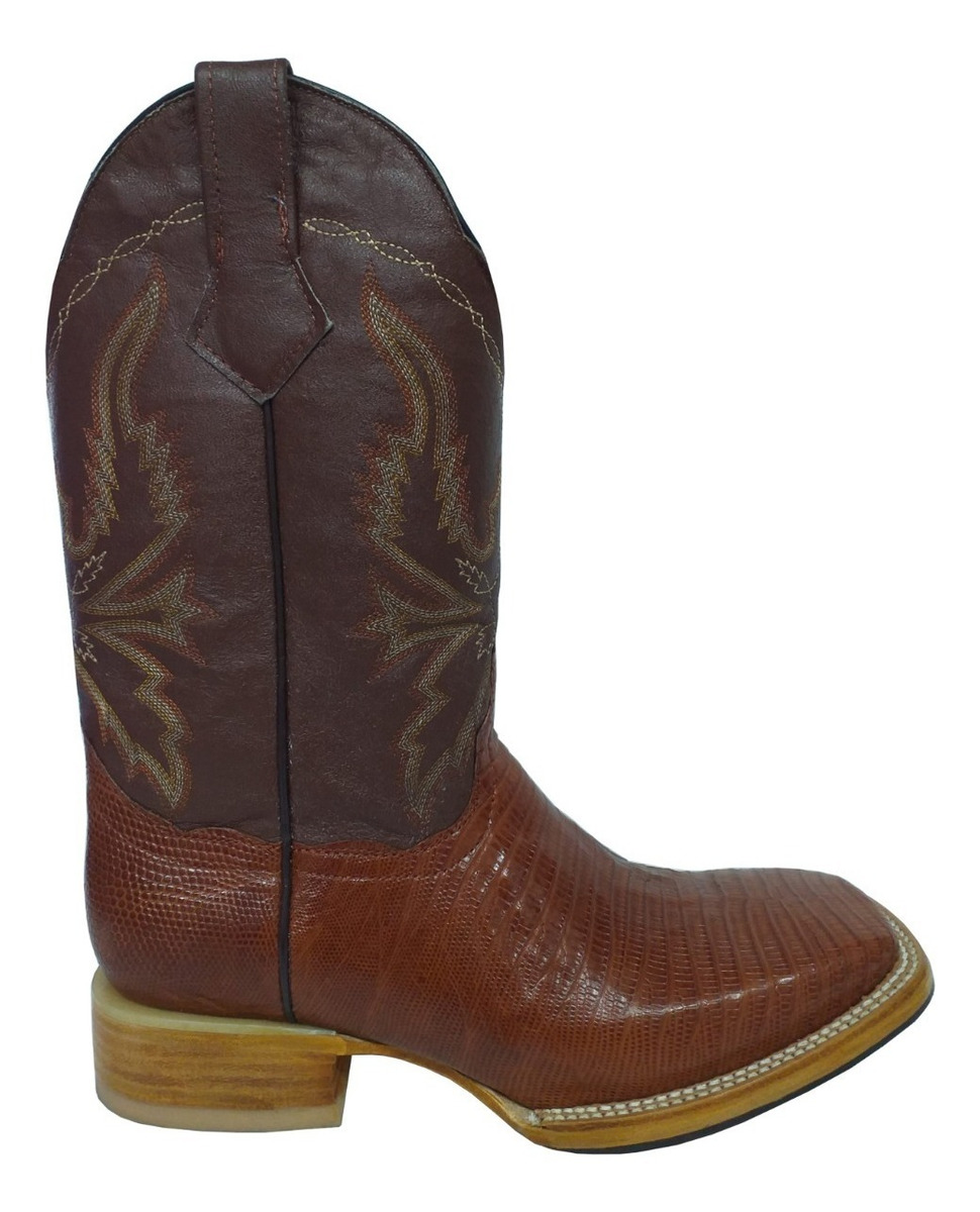 Botas De Armadillo Cuadra Botas Vaqueras Armadillo Original Punta Cuadrada Tipo Cuadra | Mercado