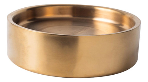 Cuenco Enfriador Para Servidor Refrigerado, 22cm Oro