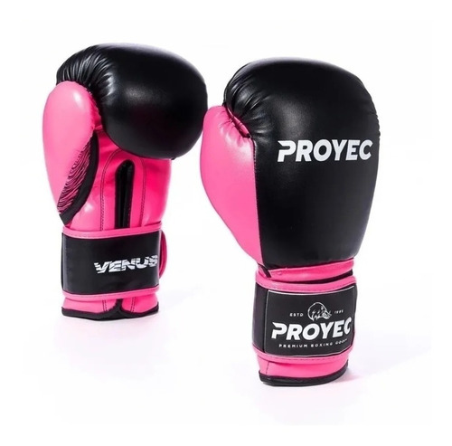 Guantes De Boxeo Proyec Venus Mujer Muay Thai Kick Boxing