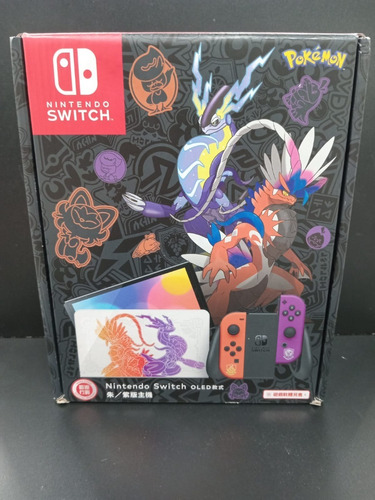 Consola Switch Oled  Pokémon Scarlet/ Violet Envio Gratis 