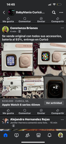 Apple Watch 6 Series 40 Mm (Usado)