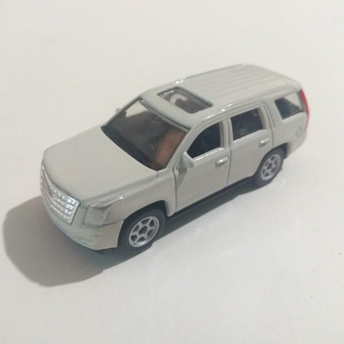 Welly 2017 Cadillac Escalade Camioneta Blanca Cerrada 