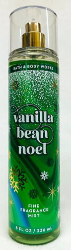 Body Splash Bath & Body Works Vainilla Bean Noel 236ml