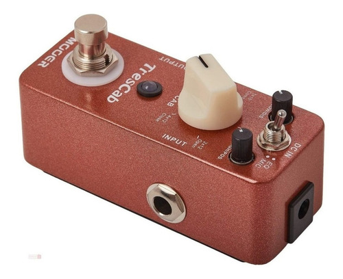 Imagen 4 de 5 de Pedal de efecto Mooer Micro TresCab MTC1 rojo