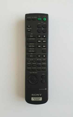 Control Sony Rm-sr11av System Audio Seminuevo Original