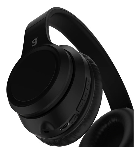 Audifonos Tipo Diadema Gowin Bluetooth Color Negro