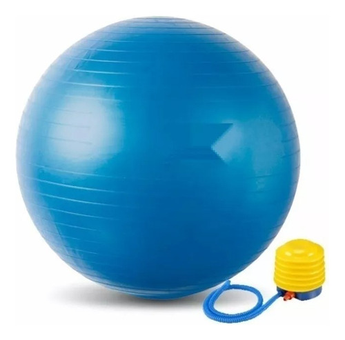 Pelota Balon Pilates Yoga Inflador Gym Ball  65 Cms Terapia