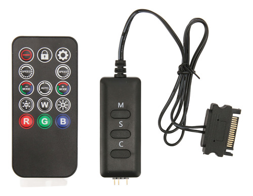 Controlador Inalámbrico Argb, Fuente De Alimentación Ajustab