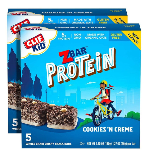 Clif Bar Clif Kid Zbar - Barras De Granola De Proteínas, Sab