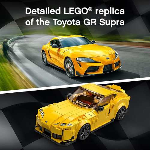 Lego Speed Champions Toyota Gr Supra 76901 Construcción De