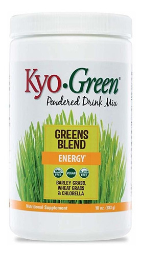Kyo-verde Mezclas Energía Powered Drink Mix, De 10 Onzas Bot