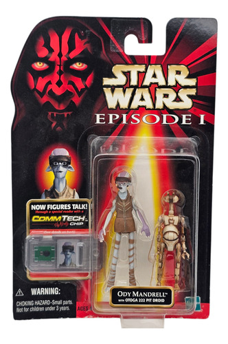 Star Wars Episode I Phantom Menace Ody Mandrell W/pd Mtsbwy (Usado)