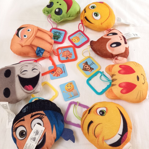 Emoji La Pelicula Set X 8 Peluchitos Mc Donalds Lote