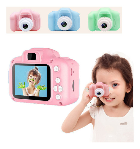 Mini Câmera Digital Maquina Fotográfica Infantil
