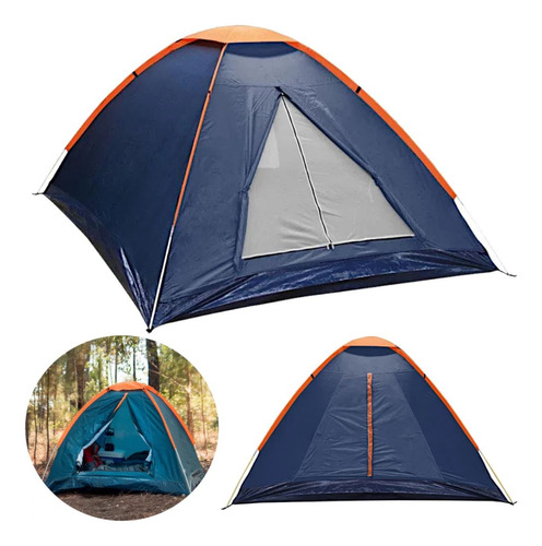 Barraca Camping Panda 4 Pessoas Coluna D Água 600 Mm Ntk