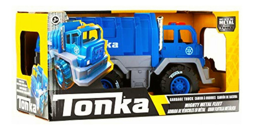Basic Fun Tonka Camión De Basura Mighty Metal Flota