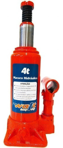 Macaco Garrafa Hidraulico Waft 4ton