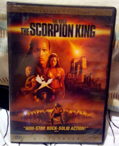 Dvd Película # The Scorpion King # The Rock