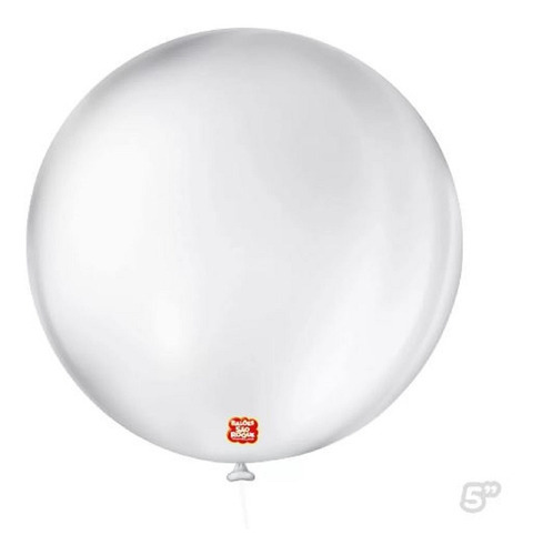 São Roque Balão 5¨ 50und Liso Cor Cristal