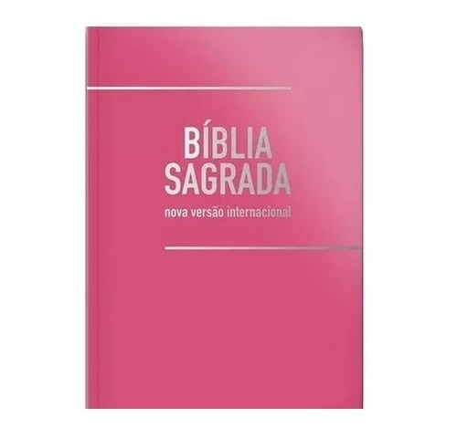 Bíblia Nvi Letra Gigante - Luxo Especial Rosa