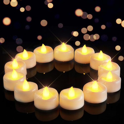 Velas Led, Paquete De 50 Velas De Té A Pilas, Velas De Té S