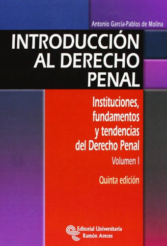 Libro Introducción Al Derecho Penal 2 Tomos De Antonio Garcí