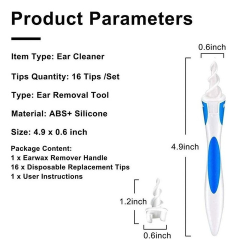 Safe Wax Remover Q-grips - Herramienta De Extracción D