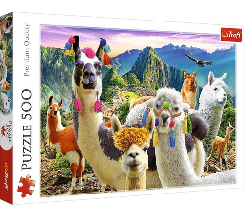 Rompecabezas Puzzle 500 Piezas Trefl Animales Llamas - 37383