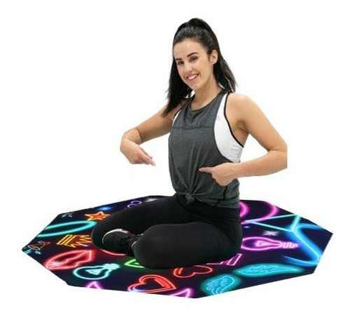 Alfombra Para Ejercicios Y Yoga Neon Girls